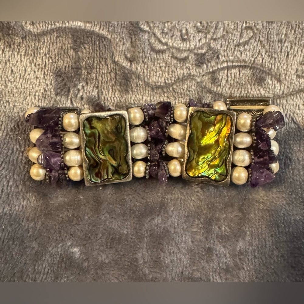Amethyst inspired bracelet